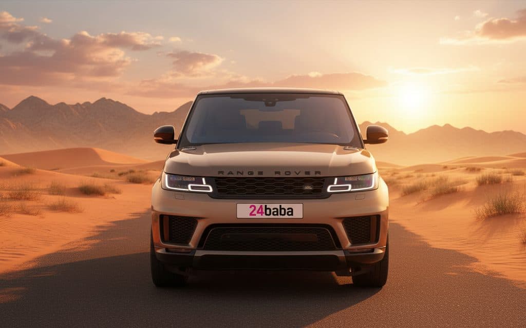 Land Rover Range Rover Sport 2021 Brown rental in Dubai Land Rover Range Rover Sport 2021 Brown rental in Dubai