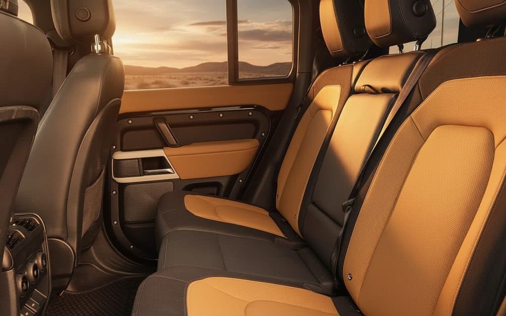 LandRover Defender 2024 leather seats and cabin LandRover Defender 2024 leather seats and cabin