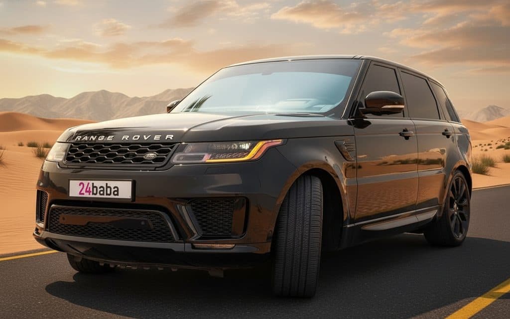 Land Rover Range Rover Sport 2021 Black rental in Dubai Land Rover Range Rover Sport 2021 Black rental in Dubai